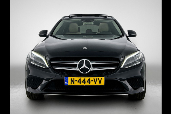 Mercedes-Benz C-Klasse Estate 180 Business Solution Avantgarde Trekhaak | Panoramadak | Multi spaaks lichtmetalen velgen | Navigatie | Parking support | Inclusief 24 maanden MB Certified garantie voor Europa.