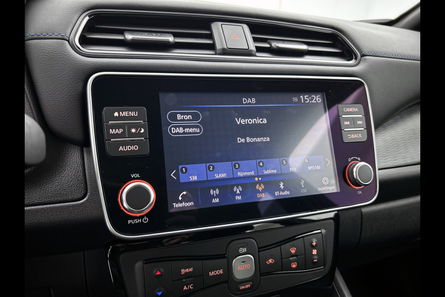 Nissan Leaf Electric+ 62kWh SOH 94% / Pdc.+Camera /Navigatie / Airco-ecc./ Stoelverwarming / Apk 09-2026