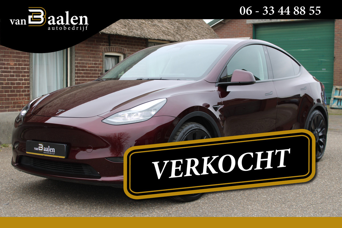 Tesla Model Y LONG RANGE **VERKOCHT!!**