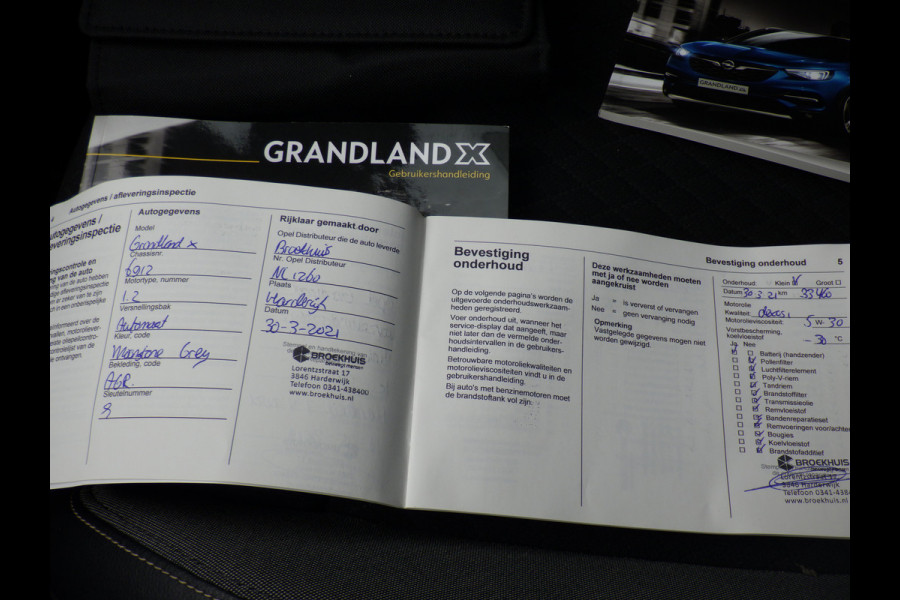 Opel Grandland X 1.2 AUT Turbo Innovation, Camera, Cruise, Navi!
