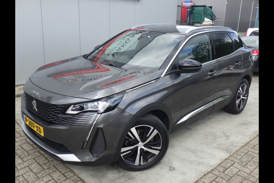 Peugeot 3008 1.2 GT Automaat, Cruise, Camera, LED, NAVI, NL/NAP!