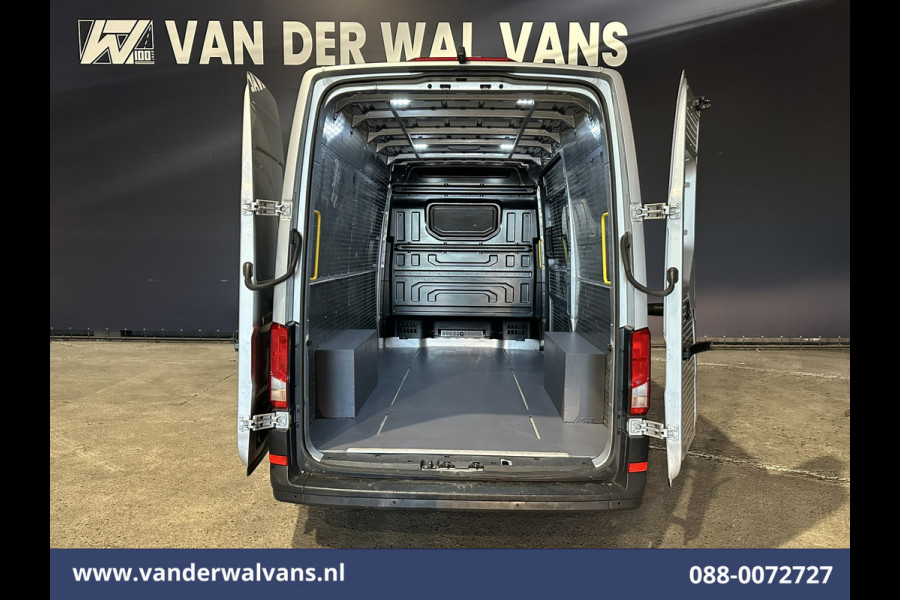 Volkswagen Crafter 2.0 TDI 141pk L3H3 L2H2 Euro6 Airco | Camera | Apple Carplay | Cruisecontrol | Chauffeursstoel Android Auto, Parkeersensoren, Bijrijdersbank, 3000kg trekvermogen