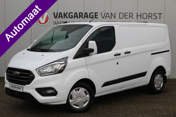 Ford Transit Custom 300 2.0-130pk TDCI L1H1 Trend AUTOMAAT ! Achterklep, Schuifdeur L+R, PDC V+A, Camera, Airco, Stoelverwarming