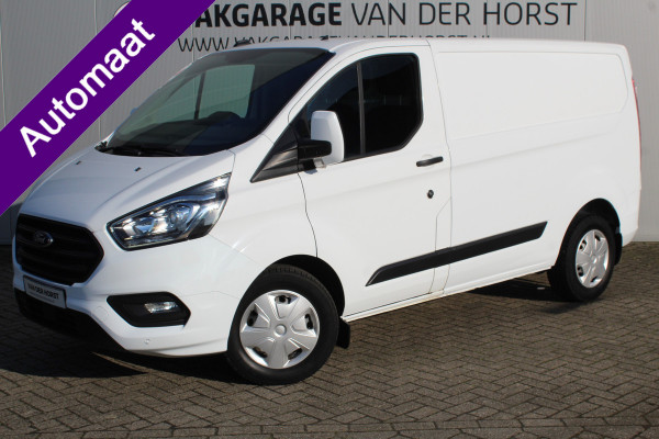 Ford Transit Custom 300 2.0 TDCI L1H1 Trend / AUTOMAAT ! Erg nette Ford Transit Custom automaat ! Airco, stoel- en voorraamverwarming, cruise control, parkeersensoren v+a, bijrijdersbank, beklede laadruimte etc.
