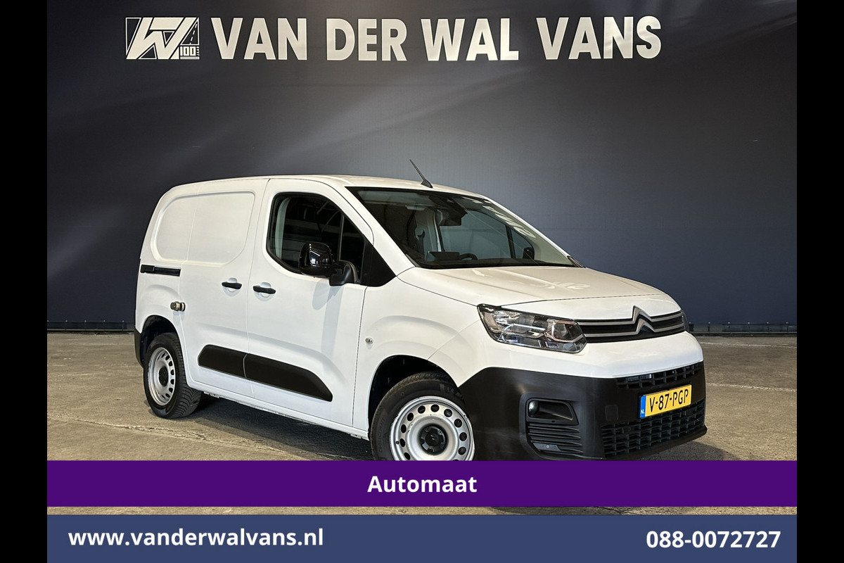 Citroën Berlingo 1.2 PureTech 130pk Automaat Benzine L1H1 Inrichting Euro6 Airco | Navigatie | Camera | Apple Carplay | Cruisecontrol Android Auto, Parkeersensoren