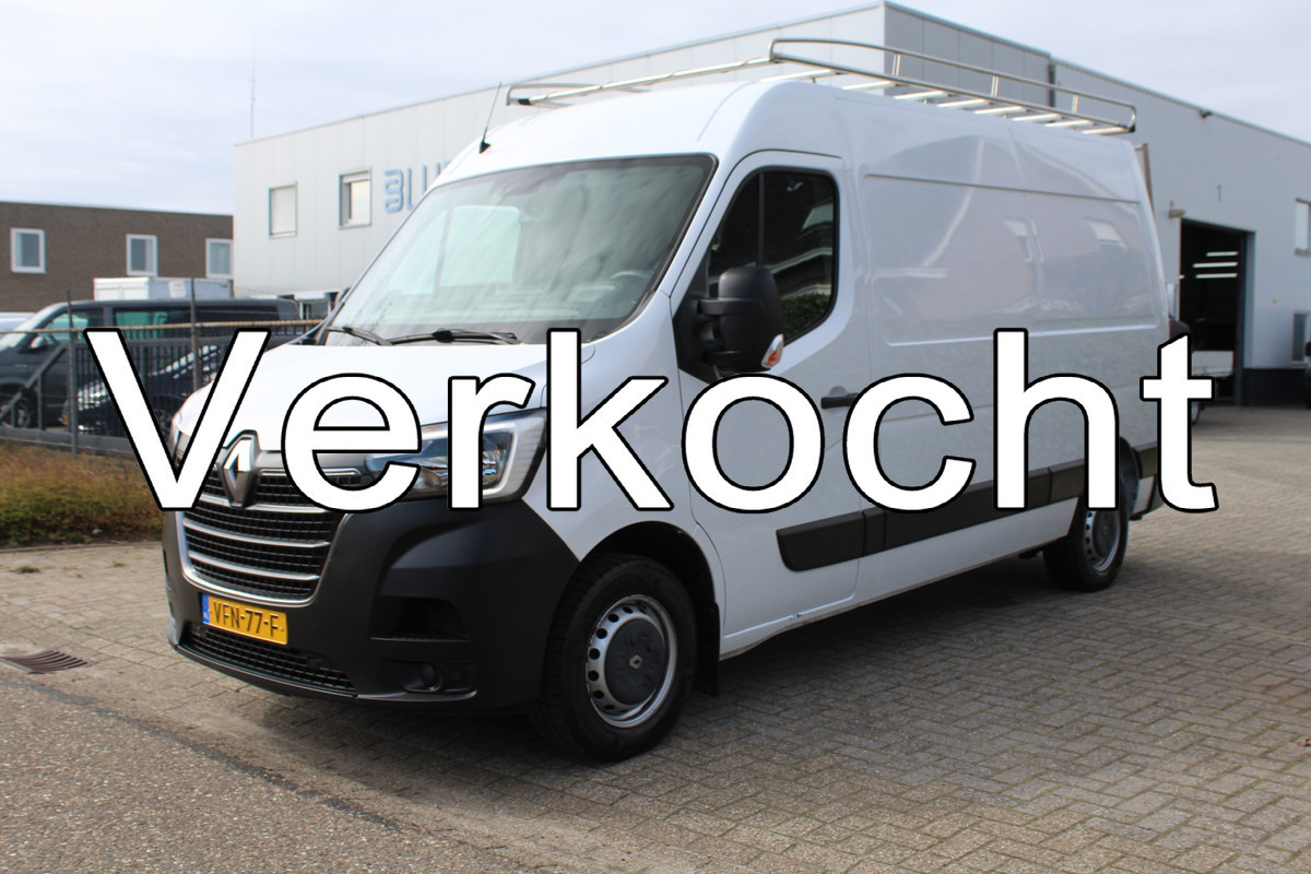 Renault Master T35 2.3 dCi 135PK Euro6 L2H2 ✓ imperiaal  ✓ trekhaak  ✓ airco