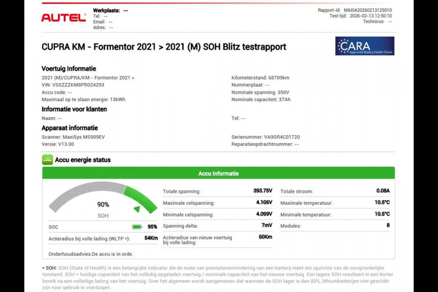 CUPRA Formentor 1.4 eHybrid VZ | SOH 90% | 245pk | Adaptive cruise | Stuurverwarming | Carplay | Sfeerverlichting | Camera | Sportstoelen | Full LED | Half leder | Navigatie | Keyless | PHEV | Plug In