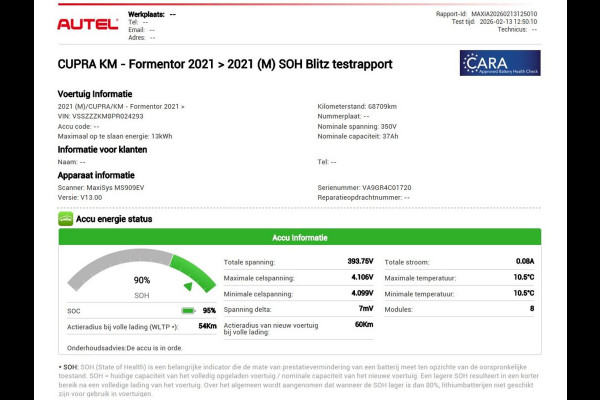 CUPRA Formentor 1.4 eHybrid VZ | SOH 90% | 245pk | Adaptive cruise | Stuurverwarming | Carplay | Sfeerverlichting | Camera | Sportstoelen | Full LED | Half leder | Navigatie | Keyless | PHEV | Plug In