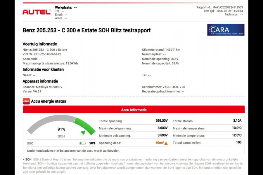 Mercedes-Benz C-Klasse 300e AMG Limited | SOH 91% | Panoramadak | 360 Camera | Stoelverwarming | Trekhaak | Carplay | Leder/Alcantara | Sfeerverlichting | Navigatie | Cruise control | Park Assist |