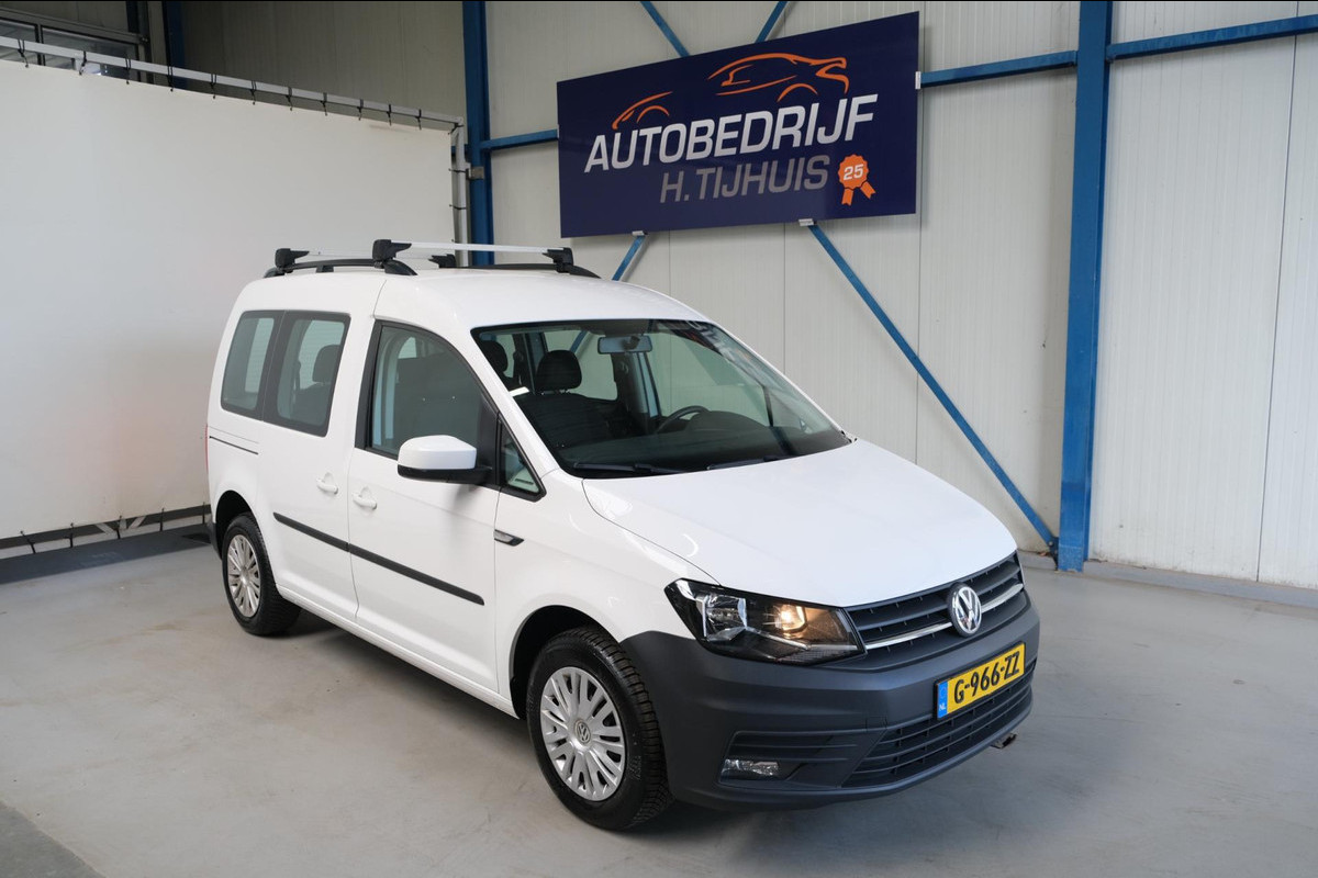 Volkswagen Caddy 1.0 TSI 5p - N.A.P. Airco, Cruise, Navi, Trekhaak.