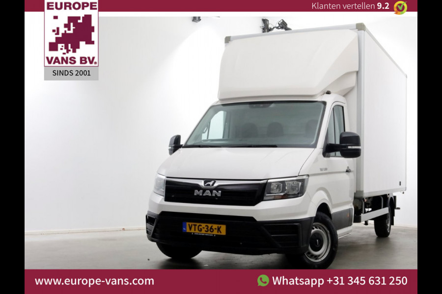 MAN TGE 3.180 2.0 177pk DSG-Automaat Bakwagen met achterdeuren 235cm Hoog 01-2023