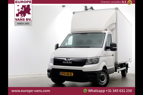 MAN TGE 3.180 2.0 177pk DSG-Automaat Bakwagen met achterdeuren 235cm Hoog 01-2023