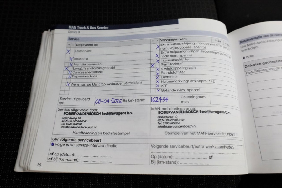 MAN TGE 3.180 2.0 177pk DSG-Automaat Bakwagen met achterdeuren 235cm Hoog 01-2023