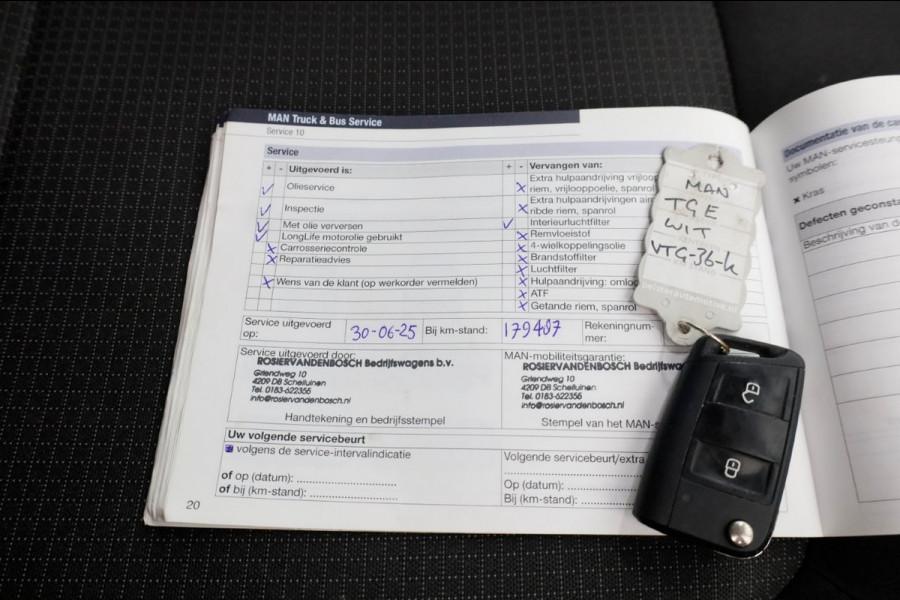 MAN TGE 3.180 2.0 177pk DSG-Automaat Bakwagen met achterdeuren 235cm Hoog 01-2023