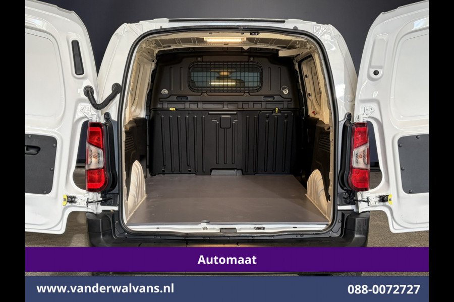 Citroën Berlingo 1.2 PureTech 131pk Automaat **Benzine** L1H1 Euro6 Airco | 3-Zits | Navigatie | Camera | Apple carplay android auto, cruisecontrol, parkeersensoren