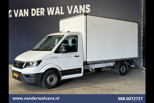 MAN TGE 2.0 141pk Bakwagen Laadklep Euro6 Airco | Apple Carplay | Android Auto Bijrijdersbank