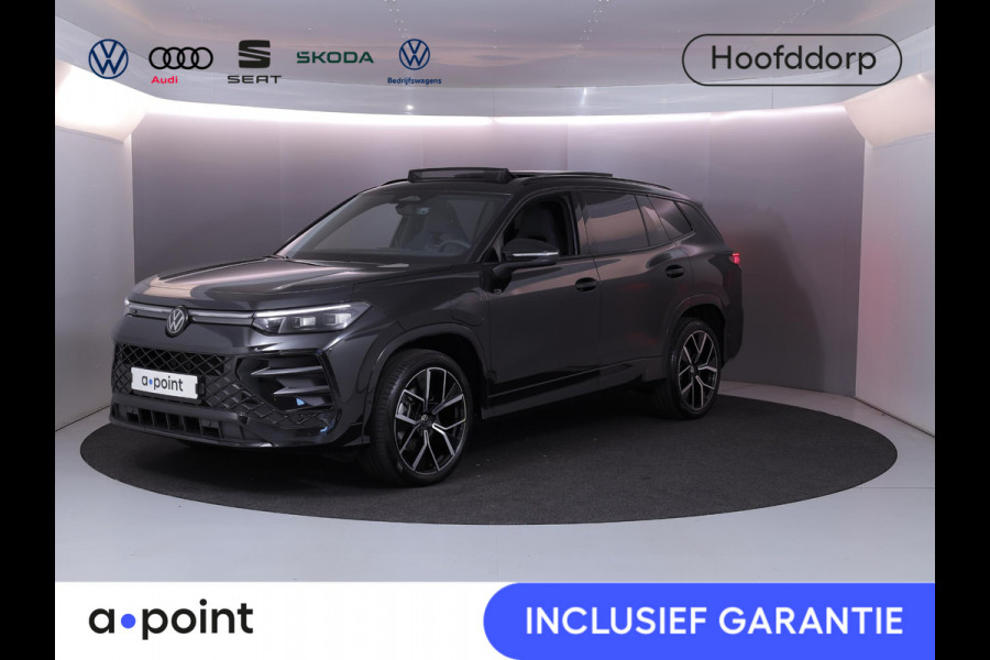 Volkswagen Tayron 1.5 eHybrid R-Line Edition 204 pk Automaat (DSG) | Verlengde garantie | Navigatie | Panoramadak | Trekhaak (wegklapbaar) | Parkeersensoren (Park assist) | Achteruitrijcamera | Stoelverwarming | R-Line |