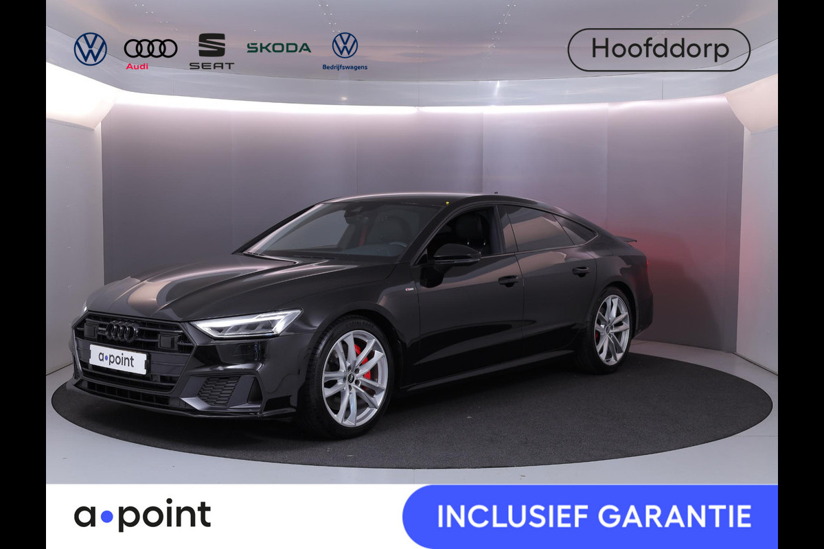 Audi A7 Sportback 50 TFSI e quattro Pro Line S 299 pk S-tronic | Navigatie | Parkeersensoren (Park assist) | Achteruitrijcamera | Adaptieve cruise control | Stoelverwarming | S-Line |
