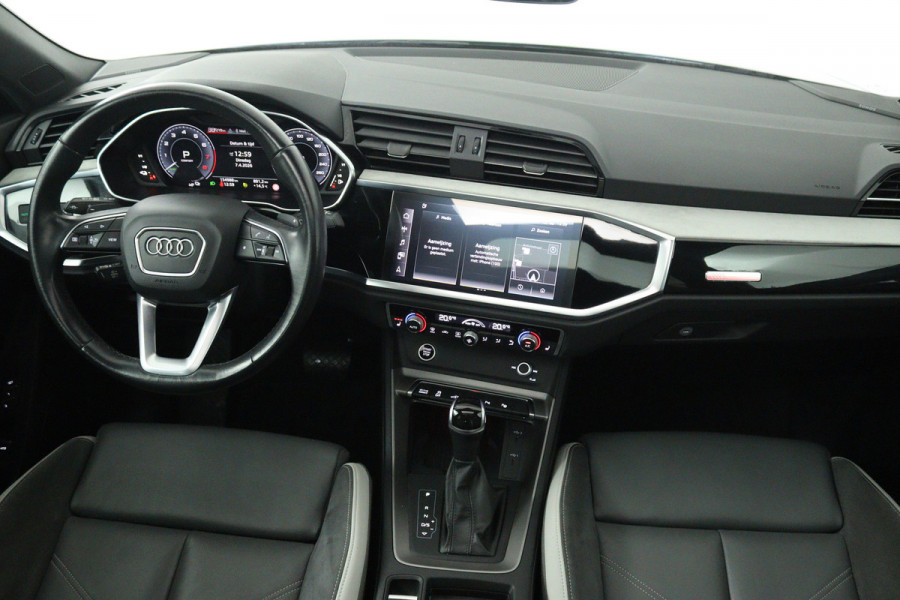 Audi Q3 Sportback 45 TFSI e S Edition (PANORAMADAK, TREKHAAK, LANE-ASSIST, CAMERA, STOELVERWARMING, ELEKTR STOELEN)