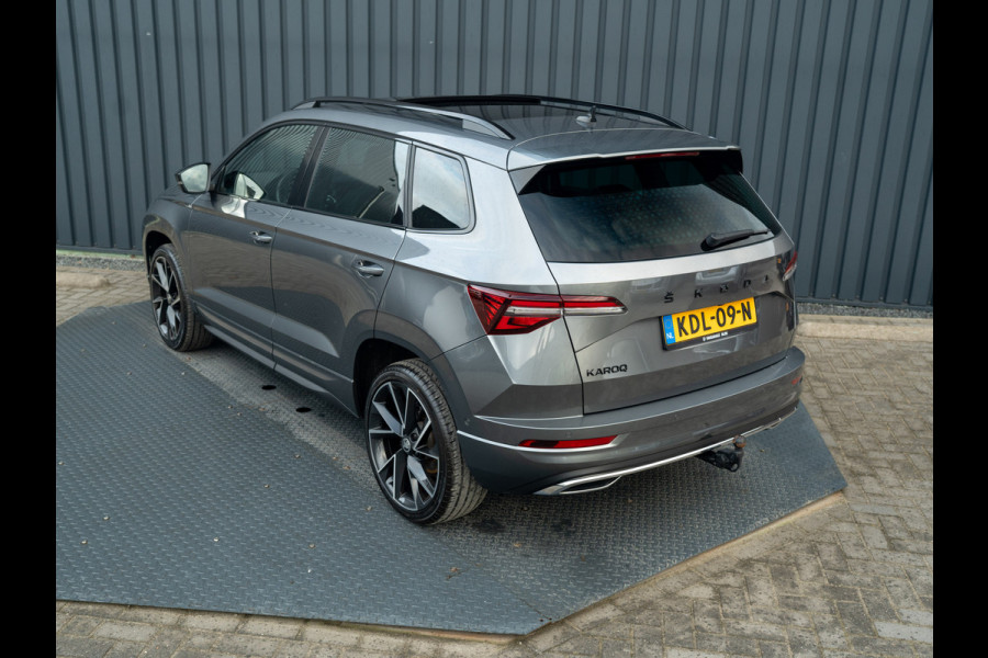 Škoda Karoq 1.5 TSI ACT Sportline Business | Pano | Trekhaak wegkl. | Stoelgeheugen | 360 Camera | Prijs Rijklaar!!