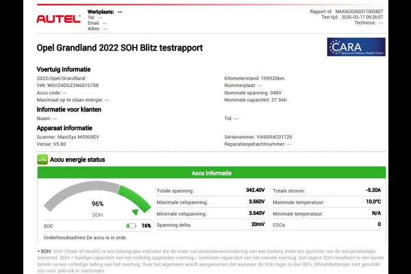 Opel Grandland X 1.6 Turbo Hybrid Elegance | SOH 96% | Leder | Adaptive cruise | Trekhaak | Stuurverwarming | Carplay | Navigatie | Full LED | Camera | Climate control | PHEV | Plug In