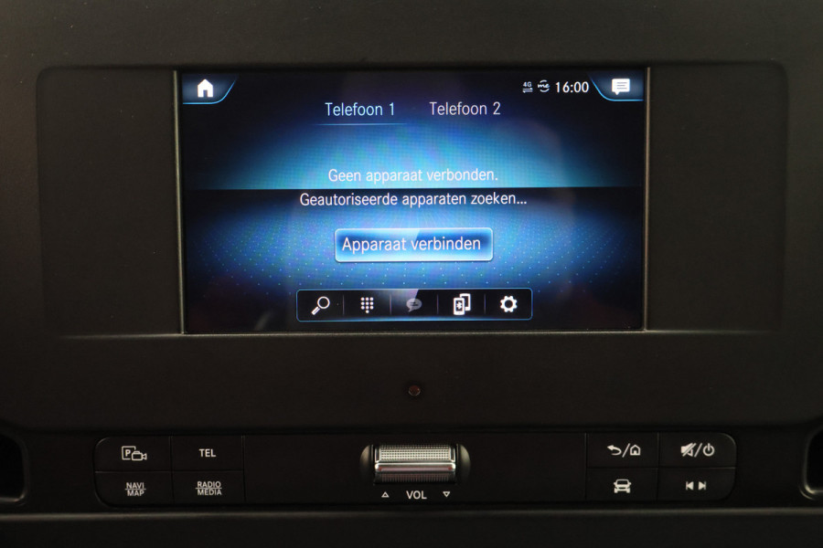 Mercedes-Benz Sprinter 317 CDI Aut. L2H1 Leer, 3-Zits, Camera, Standkachel, Airco, Cruise, Apple Carplay, Trekhaak