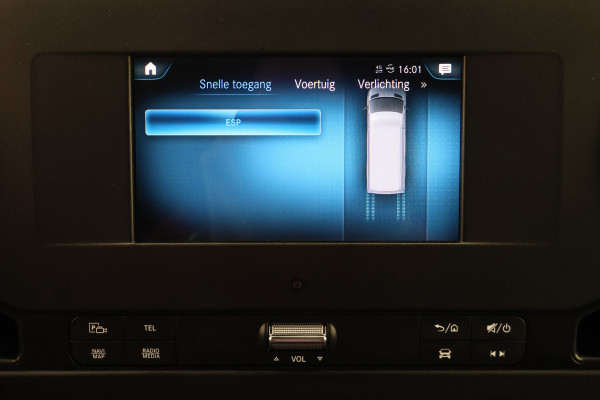 Mercedes-Benz Sprinter 317 CDI Aut. L2H1 Leer, 3-Zits, Camera, Standkachel, Airco, Cruise, Apple Carplay, Trekhaak