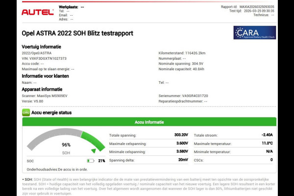 Opel Astra 1.6 Hybrid Business Edition | SOH 96% | Adaptive cruise | Navigatie | Camera | Full LED | Stuurverwarming | Carplay | PHEV | Plug In