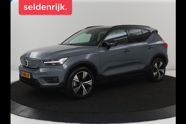 Volvo XC40 Recharge P8 AWD R-Design | SOH 90.6% | Leder/Alcantara | Stoelverwarming | Harman/Kardon | Adaptive cruise | Side Assist | Carplay | Stuurverwarming | Navigatie | Full LED | Camera