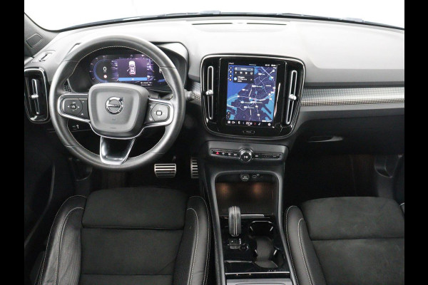 Volvo XC40 Recharge P8 AWD R-Design | SOH 90.6% | Leder/Alcantara | Stoelverwarming | Harman/Kardon | Adaptive cruise | Side Assist | Carplay | Stuurverwarming | Navigatie | Full LED | Camera