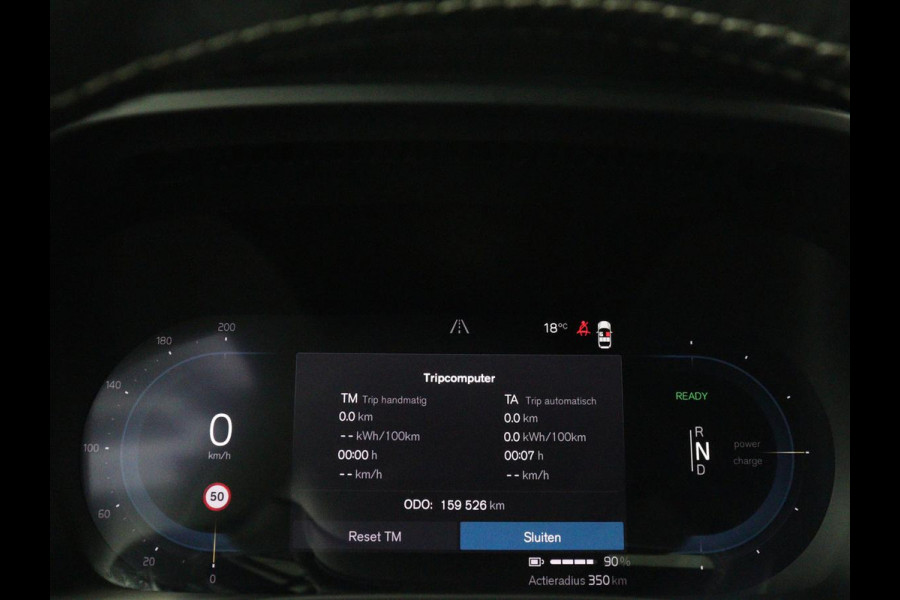 Volvo XC40 Recharge P8 AWD R-Design | SOH 90.6% | Leder/Alcantara | Stoelverwarming | Harman/Kardon | Adaptive cruise | Side Assist | Carplay | Stuurverwarming | Navigatie | Full LED | Camera