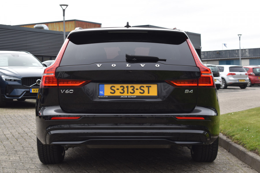 Volvo V60 B4 211PK Automaat Plus Dark | Trekhaak | ACC | Leder | Stoelverwarming | 360 Camera | 18"LMV
