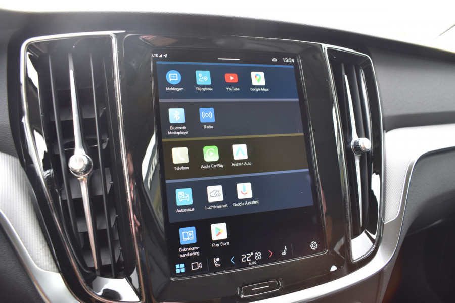 Volvo V60 B4 211PK Automaat Plus Dark | Trekhaak | ACC | Leder | Stoelverwarming | 360 Camera | 18"LMV