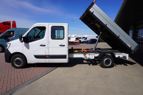 Renault Master T35 2.3 dCi 165PK EL Dubbelcabine Pick-up Kipper nr. V107 | Airco | Cruise | All season | bak 320 x 204