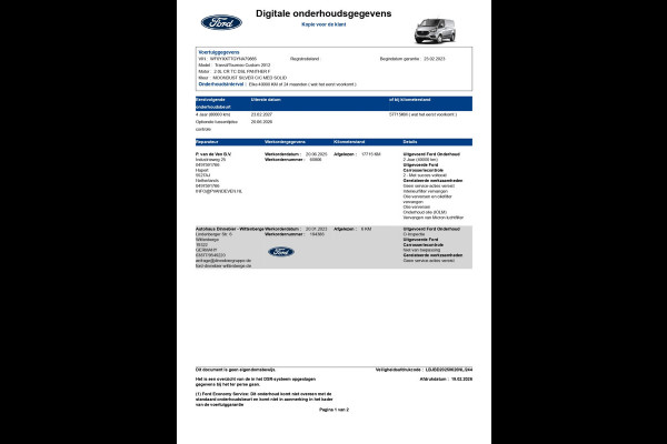 Ford Transit Custom 300 2.0 TDCI L1H1 Trend 130pk/96kW Automaat | BPM VRIJ! | | Dodehoek | Multimediascherm | Carplay | Camera | Voorruitverwarming | etc. etc. 79885