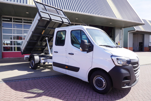 Renault Master T35 2.3 dCi 165PK EL Dubbelcabine Pick-up Kipper nr. V107 | Airco | Cruise | All season | bak 320 x 204