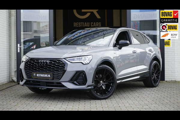 Audi Q3 Sportback 35 TFSI 3x S-Line Black Optik AUTOMAAT-CAMERA-CARPLAY-DRIVE SELECT-ELEKTRISCHE STOELEN-KEYLESS-MATRIX-PANORAMA