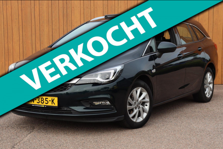 Opel Astra Sports Tourer 1.0 Innovation org.NL el.schuifdak trekhaak el.klep comfort-stoelen h.leer