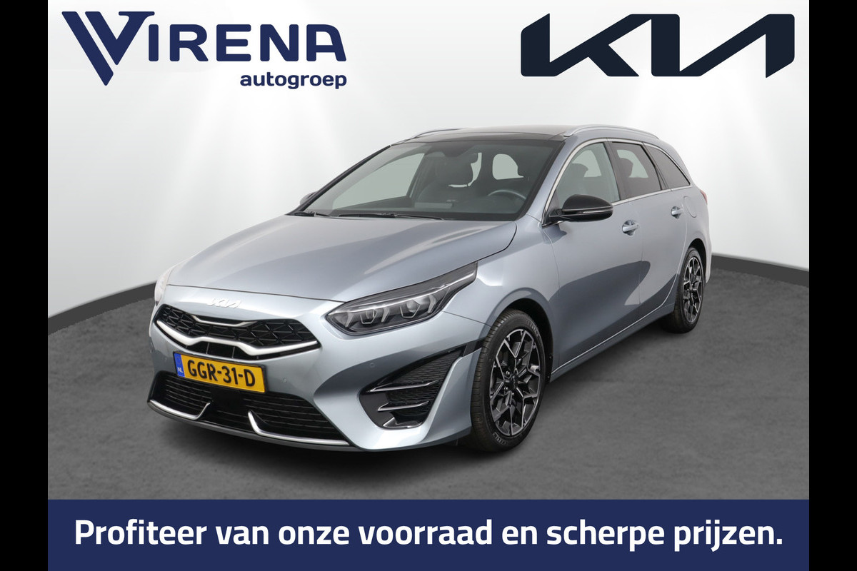 Kia Ceed Sportswagon 1.5 T-GDi GT-Line Apple Carplay/Android Auto - Cruise Control - Dodehoekdetectie - Panorama Dak - Navigatie - Stoel/Stuurverwarming - Fabrieksgarantie tot 07-2031