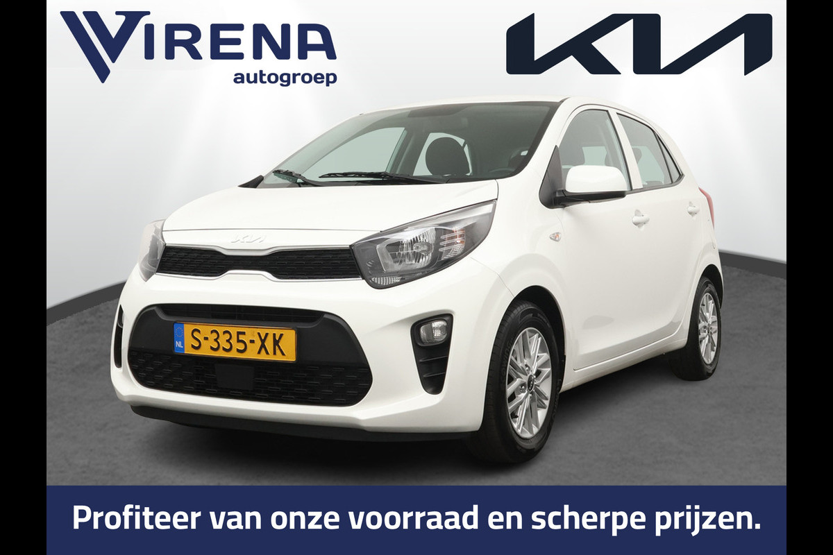 Kia Picanto 1.0 DPi DynamicLine - Cruise Control - Airco - Apple CarPlay/Android Auto- Bluetooth - Fabrieksgarantie tot 05-2030