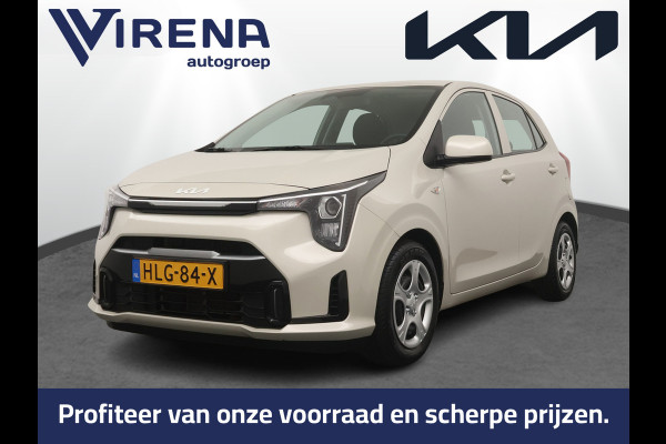 Kia Picanto 1.0 DPI DynamicLine Airco - Apple Carplay/Android Auto - Cruise Control - Navigatie - Achteruitrijcamera - - Fabrieksgarantie Tot 04-2032