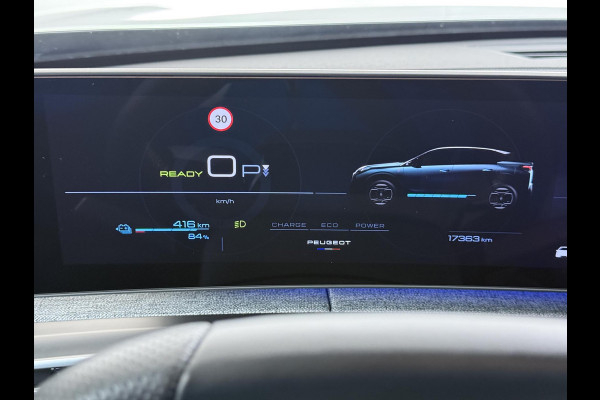 Peugeot E 3008 GT Avantage 210 73 kWh | SOH 95% WARMTEPOMP | DODE HOEKCENSOR | DEALER ONDERHOUDEN | BTW VERREKENBAAR | RIJKLAARPRIJS incl. 12mnd BOVAG | 100% ongeval verleden vrij.