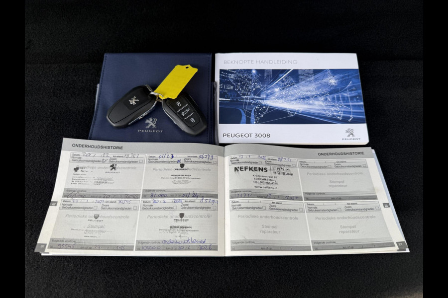 Peugeot 3008 1.2 PureTech Allure 2e Eigenaar|Navi|Pano|Camera|Trekhaak|Clima|Cruise|D-riem vv in 2024|N.A.P|APK tot 01-2028