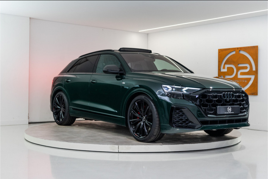 Audi Q8 60 TFSI E Quattro S-Edition Competition 490PK 2026 | Goodwood Green | 3D B&O | Pano | VOL! 5 JAAR FABR. GARANTIE