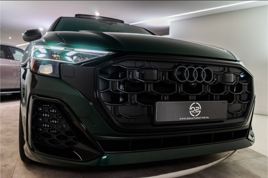 Audi Q8 60 TFSI E Quattro S-Edition Competition 490PK 2026 | Goodwood Green | 3D B&O | Pano | VOL! 5 JAAR FABR. GARANTIE