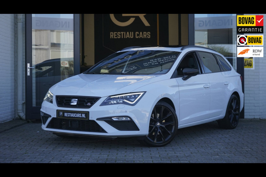Seat Leon ST 1.5 TSI FR Ultimate Black Edition AUTOMAAT-AMBIANCE-ACC-ALCANTARA-CAMERA-FULL LED-KEYLESS-PANORAMA-VIRTUEEL
