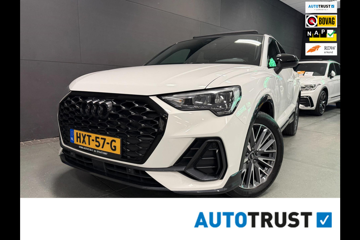 Audi Q3 Sportback 45 TFSI e 2X S-LINE BLACKLINE SOH-TEST/ PANO/NAVI/DAB/LED/ECC/PDC/CRUISE///