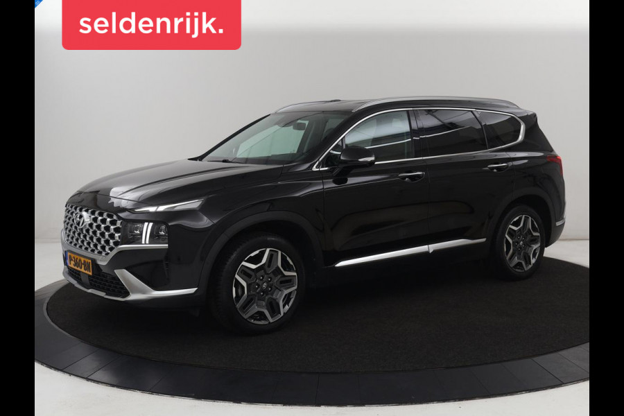 Hyundai Santa Fe 1.6 T-GDI PHEV Premium 7 Persoons | SOH 97,2% | Stoelventilatie | Trekhaak | Head-Up | Leder | Achterbankverwarming | 360 Camera | Carplay | Keyless | Adaptive cruise | Navigatie | Plug In