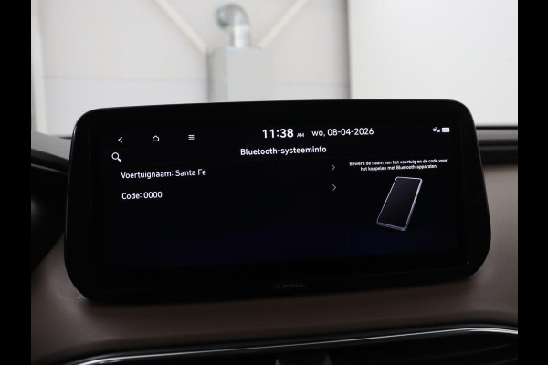 Hyundai Santa Fe 1.6 T-GDI PHEV Premium 7 Persoons | SOH 97,2% | Stoelventilatie | Trekhaak | Head-Up | Leder | Achterbankverwarming | 360 Camera | Carplay | Keyless | Adaptive cruise | Navigatie | Plug In