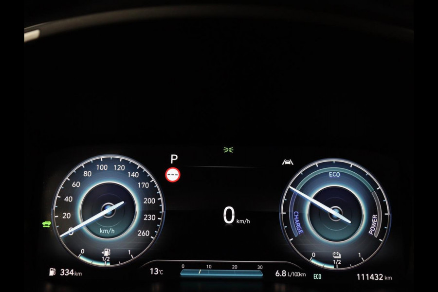 Hyundai Santa Fe 1.6 T-GDI PHEV Premium 7 Persoons | SOH 97,2% | Stoelventilatie | Trekhaak | Head-Up | Leder | Achterbankverwarming | 360 Camera | Carplay | Keyless | Adaptive cruise | Navigatie | Plug In